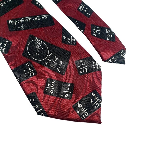 Steven Harris Mens Necktie Math Teacher Education School Office Work Dad Gift - Picture 2 of 5
